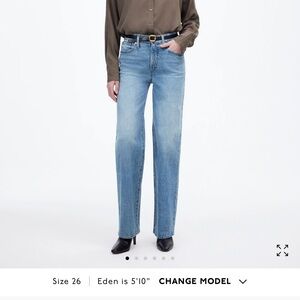 Madewell The Perfect Vintage Barrel Jeans Enmore Wash NWT Magic Pockets 24